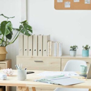 Home office in a Raleigh North Carolina home showcasing a flexible workspace buyers are looking for in the 2026 housing market