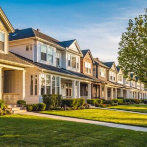 Close-up view of a Raleigh North Carolina neighborhood highlighting local housing demand in the 2026 real estate market